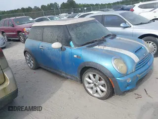 2005 MINI Hardtop S with VIN WMWRE33485TD93860, listed as a IAAI auction lot 42086756 with Not Provided miles and . Bid and sale history available at DreamBid. Image 1.