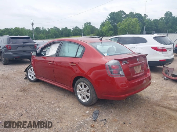 2010 Nissan Sentra S with VIN 3N1AB6APXAL693292, listed as a IAAI auction lot 42274597 with Not provided miles and . Bid and sale history available at DreamBid. Image 3.