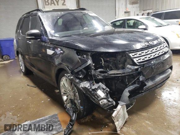 2017 Land Rover Discovery HSE Luxury with VIN SALRHBBKXHA047349, listed as a Copart auction lot 84070284 with 72,417 mi miles and Salvage Title. Bid and sale history available at carsss.com. Image 4.