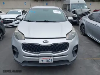 2018 Kia Sportage LX with VIN KNDPM3AC1J7332664, listed as a IAAI auction lot 42011665 with 219,293 mi miles. Bid and sale history available at carsss.com. Image 13.