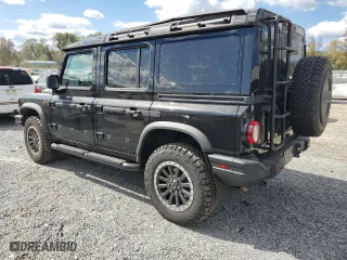 2024 Ineos Grenadier Station Wagon with VIN SC6GM1CA8RF010185, listed as a Copart auction lot 75724914 with 3,729 mi miles and Salvage Title. Bid and sale history available at carsss.com. Image 2.
