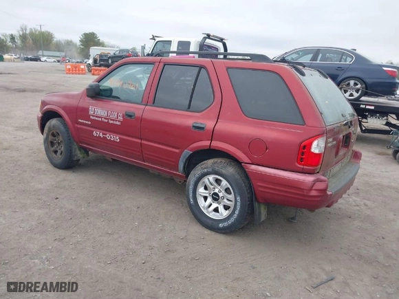 2004 Isuzu Rodeo S with VIN 4S2CK58W644317345, listed as a IAAI auction lot 41940961 with 1 mi miles. Bid and sale history available at carsss.com. Image 3.