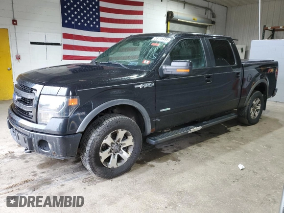 2013 Ford F-150 XL with VIN 1FTFW1ETXDFC75525, listed as a Copart auction lot 55118495 with 157,018 mi miles and Clean Title. Bid and sale history available at carsss.com. Image 1.