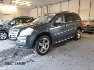 2010 Mercedes-Benz GL-Class GL 550 with VIN 4JGBF8GE4AA614693, listed as a Copart auction lot 79343943 with 172,492 mi miles and Salvage Title. Bid and sale history available at carsss.com. Image 1.