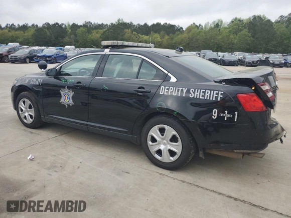 2018 Ford Police Interceptor with VIN 1FAHP2MK6JG123872, listed as a Copart auction lot 51318825 with 142,214 mi miles and Salvage title. Bid and sale history available at DreamBid. Image 2.