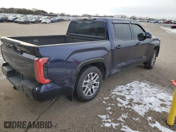 2022 Toyota Tundra Platinum with VIN 5TFNA5DB3NX010399, listed as a Copart auction lot 88658185 with 28,045 mi miles and Salvage title. Bid and sale history available at DreamBid. Image 3.