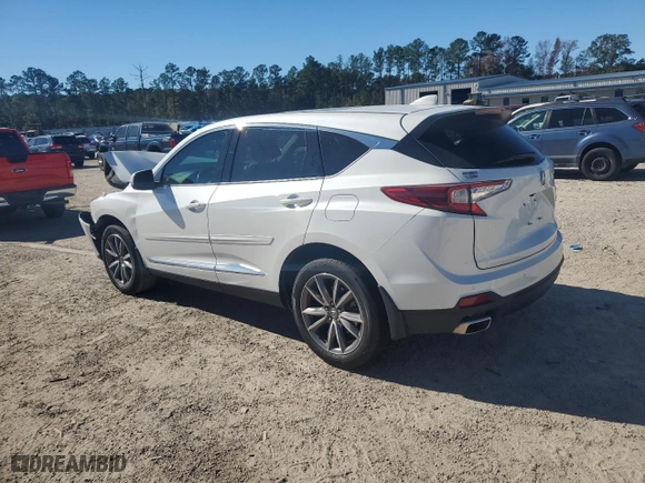 2022 Acura RDX w/Technology Package with VIN 5J8TC1H53NL003587, listed as a Copart auction lot 81891804 with 32,704 mi miles and Salvage Title. Bid and sale history available at carsss.com. Image 2.