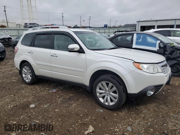 2011 Subaru Forester with VIN JF2SHBHC2BH719557, listed as a Copart auction lot 78809654 with 91,325 mi miles and Salvage title. Bid and sale history available at DreamBid. Image 4.