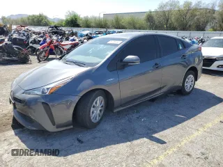 2022 Toyota Prius L Eco z VIN JTDKAMFU1N3157291, wystawiony jako Copart lot #58756485 z przebiegiem 69 737 mil mil oraz Szkoda całkowita • Salvage title. Historia ofert i sprzedaży dostępna na DreamBid. Obrazek 1.