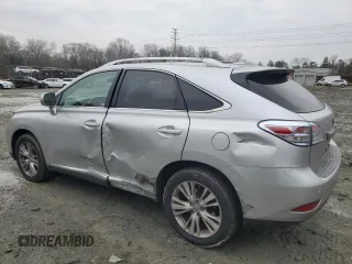 2011 Lexus RX 450h with VIN JTJBC1BA3B2417922, listed as a Copart auction lot 86585024 with 198,151 mi miles and Salvage title. Bid and sale history available at DreamBid. Image 2.