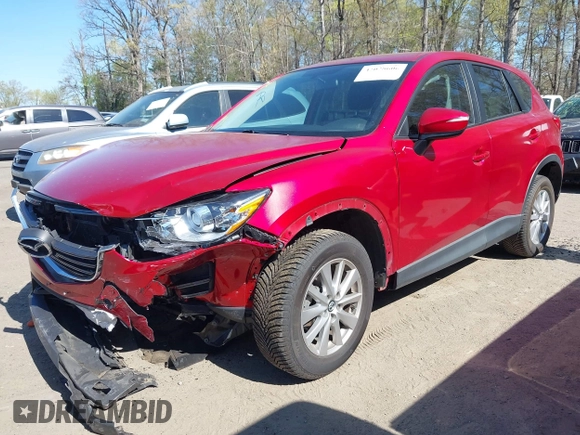 2016 Mazda CX-5 Sport with VIN JM3KE4BY7G0805631, listed as a IAAI auction lot 42028606 with 93,659 mi miles and . Bid and sale history available at carsss.com. Image 17.