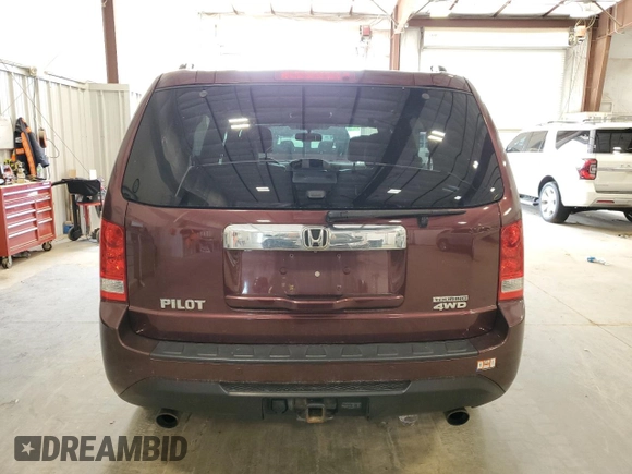 2013 Honda Pilot Touring with VIN 5FNYF4H94DB019217, listed as a Copart auction lot 60746885 with 242,250 mi miles and Non repairable. Bid and sale history available at DreamBid. Image 6.