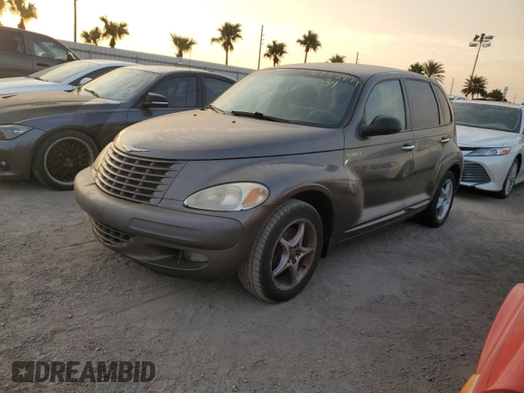 2001 Chrysler PT Cruiser with VIN 3C4FY4BB11T661081, listed as a Copart auction lot 76738494 with 0 mi miles and Salvage Title. Bid and sale history available at carsss.com. Image 1.
