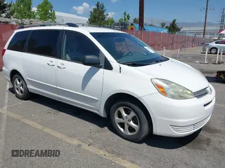 2005 Toyota Sienna CE with VIN 5TDZA23C95S250234, listed as a IAAI auction lot 42154077 with 255,330 mi miles and . Bid and sale history available at DreamBid. Image 1.