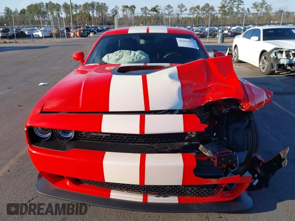 2021 Dodge Challenger R/T Scat Pack z VIN 2C3CDZFJ9MH637240, wystawiony jako IAAI lot #41411595 z przebiegiem 13 175 mil mil oraz . Historia ofert i sprzedaży dostępna na DreamBid. Obrazek 13.