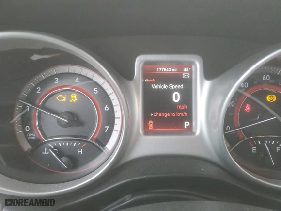 2014 Dodge Journey SE with VIN 3C4PDCAB9ET117414, listed as a Copart auction lot 78723064 with 177,643 mi miles and Salvage Title. Bid and sale history available at carsss.com. Image 9.