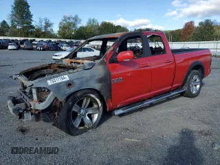 2013 Ram 1500 Sport with VIN 1C6RR7HT3DS599949, listed as a Copart auction lot 75317194 with Not provided miles and Salvage title. Bid and sale history available at DreamBid. Image 1.
