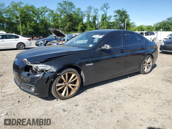2014 BMW 5 Series 535i xDrive with VIN WBA5B3C55ED534178, listed as a Copart auction lot 57512095 with 98,114 mi miles and Clean title. Bid and sale history available at DreamBid. Image 1.