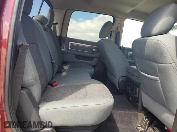 2018 Ram 1500 Big Horn with VIN 3C6RR7LT1JG146228, listed as a Copart auction lot 56650905 with 113,100 mi miles and Non repairable. Bid and sale history available at DreamBid. Image 10.
