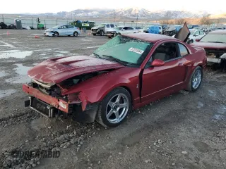 2003 Ford Mustang SVT Cobra with VIN 1FAFP48Y83F372748, listed as a Copart auction lot 87233364 with 109,157 mi miles and Salvage Title. Bid and sale history available at carsss.com. Image 1.