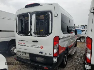 2020 Ford Transit Passenger XL z VIN 1FDZK1C83LKB11705, wystawiony jako Copart lot #59917275 z przebiegiem 128 307 mil mil oraz Szkoda całkowita • Salvage title. Historia ofert i sprzedaży dostępna na DreamBid. Obrazek 3.