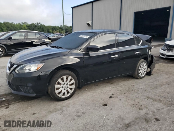 2019 Nissan Sentra S with VIN 3N1AB7AP2KY456886, listed as a Copart auction lot 57873635 with 89,025 mi miles and Salvage title. Bid and sale history available at DreamBid. Image 1.