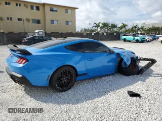 2024 Ford Mustang GT with VIN 1FA6P8CF7R5433731, listed as a Copart auction lot 45878835 with Not provided miles and Non repairable. Bid and sale history available at DreamBid. Image 3.