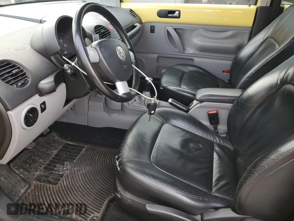 2005 Volkswagen Beetle with VIN 3VWCD31C35M411776, listed as a Copart auction lot 41478265 with 159,014 mi miles and Clean Title. Bid and sale history available at DreamBid. Image 7.