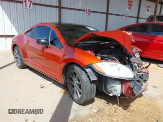 2012 Mitsubishi Eclipse GS with VIN 4A31K5DF6CE008277, listed as a IAAI auction lot 41933782 with 177,113 mi miles. Bid and sale history available at carsss.com. Image 1.