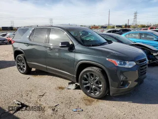 2021 Chevrolet Traverse RS with VIN 1GNERJKW8MJ176305, listed as a Copart auction lot 82169024 with 78,966 mi miles and Salvage Title. Bid and sale history available at carsss.com. Image 4.