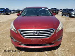 2015 Hyundai Sonata SE with VIN 5NPE24AF5FH257029, listed as a Copart auction lot 51072275 with 124,714 mi miles and Salvage Title. Bid and sale history available at DreamBid. Image 5.