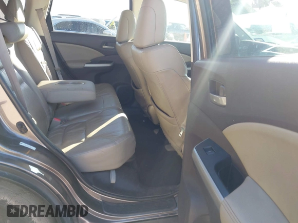 2014 Honda CR-V EX-L with VIN 5J6RM4H74EL017601, listed as a IAAI auction lot 41480716 with 187,685 mi miles. Bid and sale history available at carsss.com. Image 8.