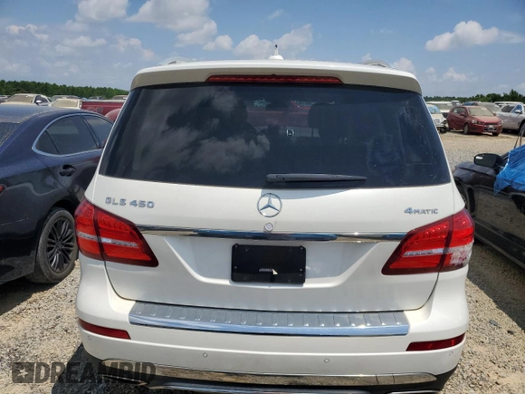 2018 Mercedes-Benz GLS 450 z VIN 4JGDF6EE2JB036295, wystawiony jako Copart lot #59556315 z przebiegiem 122 968 mil mil oraz Czysty tytuł • Clean title. Historia ofert i sprzedaży dostępna na DreamBid. Obrazek 6.