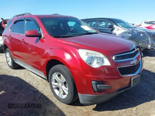 2012 Chevrolet Equinox LT w/1LT with VIN 2GNFLDE55C6229287, listed as a IAAI auction lot 41874382 with 226,677 mi miles. Bid and sale history available at carsss.com. Image 1.
