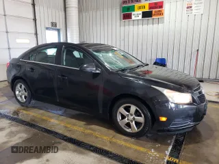 2013 Chevrolet Cruze 1LT with VIN 1G1PC5SB3D7268547, listed as a Copart auction lot 54613205 with 89,973 mi miles and Salvage Title. Bid and sale history available at carsss.com. Image 4.