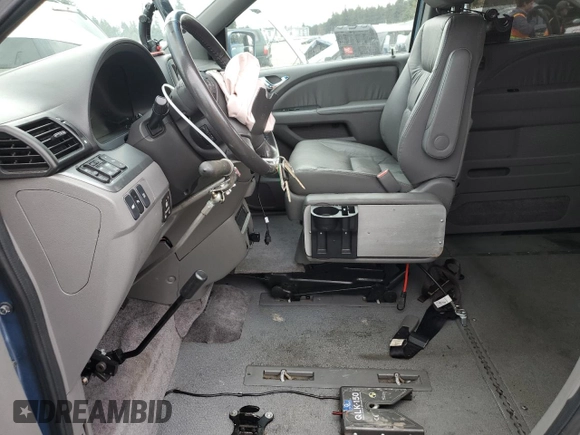 2010 Honda Odyssey Touring with VIN 5FNRL3H93AB043706, listed as a Copart auction lot 45926655 with 112,794 mi miles and Salvage Title. Bid and sale history available at carsss.com. Image 7.
