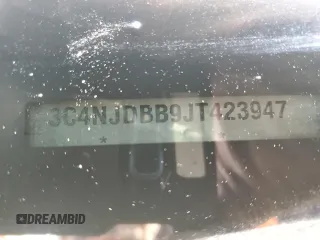 2018 Jeep Compass Latitude с VIN 3C4NJDBB9JT423947, выставлен на аукционе Copart как лот 61504994 с пробегом 84 578 миль миль и Списание • Salvage title. История ставок и продаж доступна на DreamBid. Изображение 15.