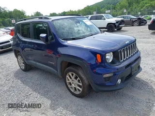 2020 Jeep Renegade Altitude z VIN ZACNJBBB8LPL30042, wystawiony jako IAAI lot #42491872 z przebiegiem 55 548 mil mil oraz . Historia ofert i sprzedaży dostępna na DreamBid. Obrazek 1.