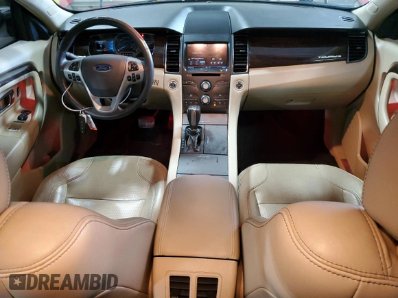 2015 Ford Taurus Limited with VIN 1FAHP2F87FG170787, listed as a Copart auction lot 60121585 with 95,355 mi miles and Salvage title. Bid and sale history available at DreamBid. Image 8.