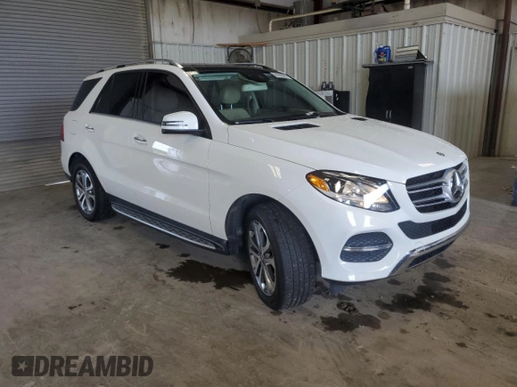 2016 Mercedes-Benz GLE 350 with VIN 4JGDA5HB2GA720658, listed as a Copart auction lot 60556385 with 109,415 mi miles and Salvage title. Bid and sale history available at DreamBid. Image 4.