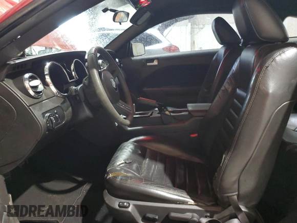 2008 Ford Mustang GT Deluxe with VIN 1ZVHT82H785110065, listed as a Copart auction lot 56034845 with 203,809 mi miles and Clean title. Bid and sale history available at DreamBid. Image 7.