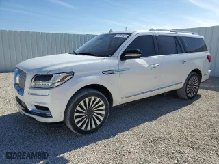 2019 Lincoln Navigator L Reserve with VIN 5LMJJ3LT7KEL14851, listed as a Copart auction lot 86561464 with 91,499 mi miles and Salvage Title. Bid and sale history available at carsss.com. Image 1.