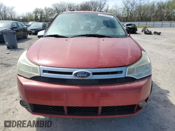 2009 Ford Focus SEL with VIN 1FAHP37NX9W234373, listed as a Copart auction lot 51001635 with 0 mi miles and Salvage Title. Bid and sale history available at carsss.com. Image 5.