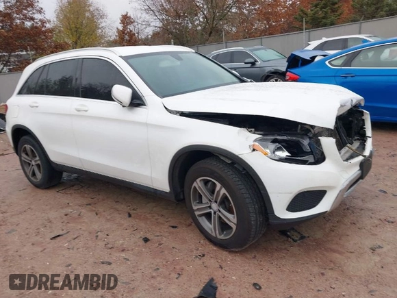 2017 Mercedes-Benz GLC 300 z VIN WDC0G4JB9HF186711, wystawiony jako IAAI lot #40883506 z przebiegiem 117 683 mil mil oraz . Historia ofert i sprzedaży dostępna na DreamBid. Obrazek 1.