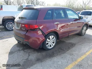 2010 Acura RDX Tech Pkg with VIN 5J8TB1H58AA005067, listed as a IAAI auction lot 41923792 with 220,246 mi miles. Bid and sale history available at carsss.com. Image 4.