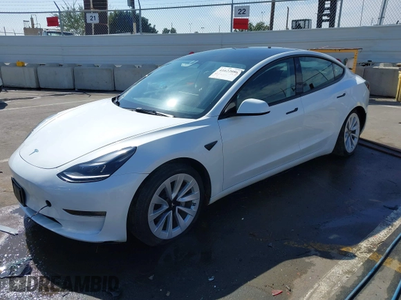 2023 Tesla Model 3 with VIN 5YJ3E1EA9PF640015, listed as a IAAI auction lot 41622086 with 15,622 mi miles and . Bid and sale history available at carsss.com. Image 20.
