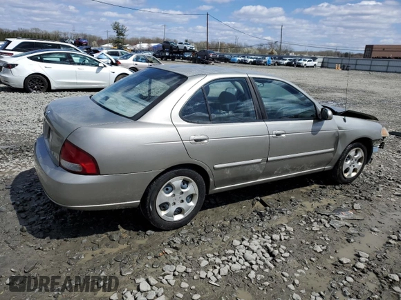 2003 Nissan Sentra XE with VIN 3N1CB51D83L695196, listed as a Copart auction lot 52225155 with 138,570 mi miles and Salvage Title. Bid and sale history available at DreamBid. Image 3.