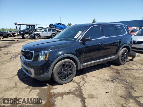 2023 Kia Telluride EX X-Line with VIN 5XYP3DGC9PG376827, listed as a Copart auction lot 56964535 with 27,734 mi miles and Clean title. Bid and sale history available at DreamBid. Image 1.