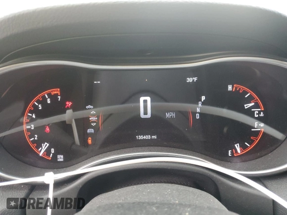 2019 Dodge Durango SXT Plus with VIN 1C4RDHAG6KC534952, listed as a Copart auction lot 45935805 with 135,403 mi miles and Salvage Title. Bid and sale history available at DreamBid. Image 9.