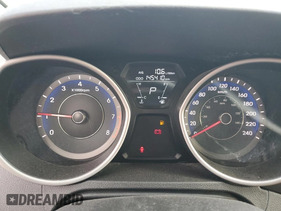 2013 Hyundai Elantra Coupe GS with VIN KMHDH6AE5DU001808, listed as a Copart auction lot 77940704 with 145,410 mi miles and Salvage Title. Bid and sale history available at carsss.com. Image 9.